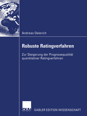 cover image of Robuste Ratingverfahren